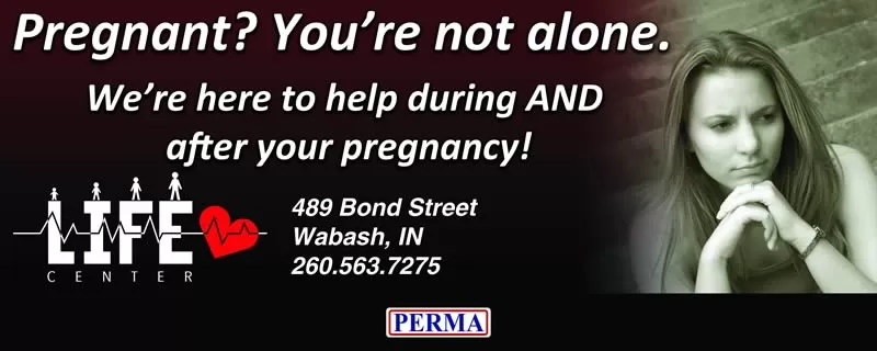 Prolife Billboard with words You're Not Alone