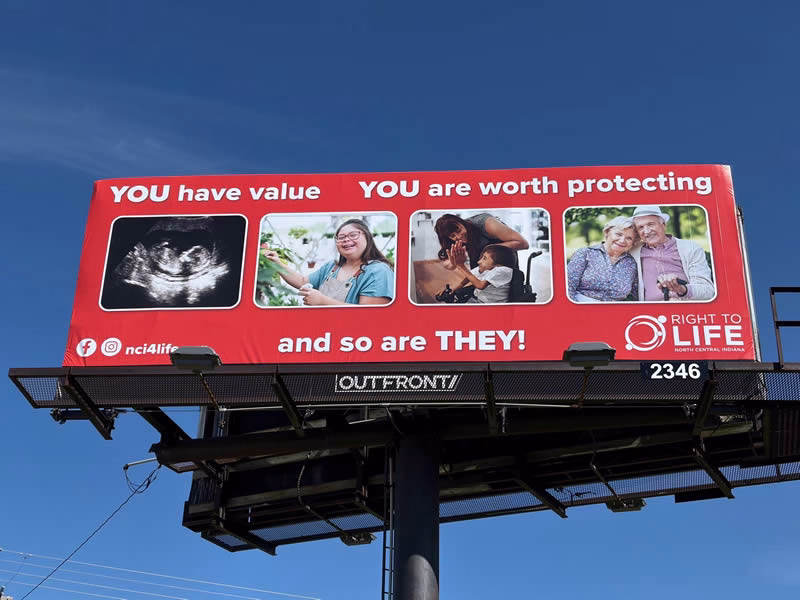 ProLife Billboard You are worth Protecting