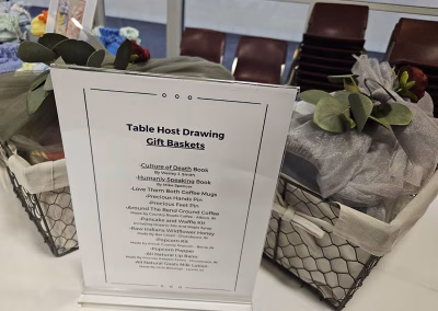 Columbia City Prolife Banquet Gift Baskets